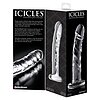 Dildo de Sticla Icicles No. 62 Transparent Thumb 1