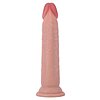 Dildo Deluxe Dual Density 8 Natural Thumb 2