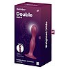 Dildo Double Ball-R - Weighted Roșu Thumb 2