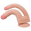 Dildo Dublu Cu Ventuză Skinlike Soft Thumb 4