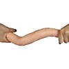 Dildo Dublu Ladykiller Tapered Natural Thumb 4