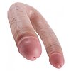 Dildo Dublu Realistic King Penis U Shaped Natural Thumb 1