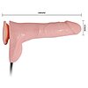 Dildo Gonflabil Cu Ventuza Natural Thumb 2