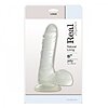 Dildo Jelly Real Rapture 23 cm Transparent Thumb 1