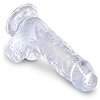 Dildo King Penis Clear Transparent Thumb 1