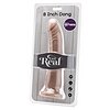 Dildo Light Skin Vibrating Natural Thumb 1