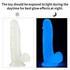 Dildo Lumino Play 21 cm Alb Thumb 3