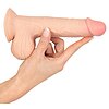Dildo Nature Skin 18.7 cm cu Piele Mobilă și Ventuză Thumb 6