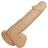 Dildo Real Feel 8 Inch Wonder Suction Natural Thumb 1