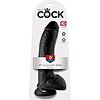 Dildo Realistic 22.9cm Negru Thumb 3