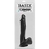 Dildo Realistic Basix Rubber Negru Thumb 1
