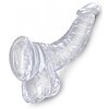Dildo Realistic King 19cm Transparent Thumb 2