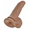 Dildo Realistic King 22.9cm cu Ventuză Thumb 2