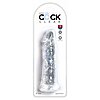 Dildo Realistic King Penis 8 Inch Transparent Thumb 3