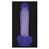 Dildo Realistic Touch And Glow Albastru Thumb 1
