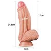 Dildo Realistic With Veins Natural Thumb 2