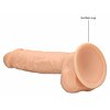 Dildo Realrock Ultra 22.8cm Natural Thumb 5