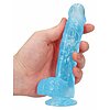 Dildo Shots Realistic Albastru Thumb 3