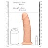 Dildo Silicon Shots 22.8cm Natural Thumb 4