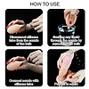 Dildo Soft Cu Ejaculare Si Testicule 8inch Natural Thumb 3