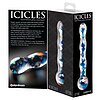 Dildo Sticlă Icicles No 8 Transparent Thumb 2
