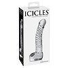 Dildo Sticla Icicles No.61 Transparent Thumb 1