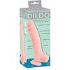 Dildo Ventuza Medical Silicone 24cm Natural Thumb 3