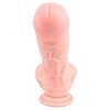 Dildo Ventuza Medical Silicone 24cm Natural Thumb 4