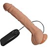 Dildo Vibrant Realist cu Ventuza Material TPR Natural Thumb 2