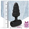 Dop Anal Cu Vibrații Love in the Pocket Negru Thumb 1