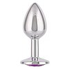 Dop Anal Jewel Mic cu Cristal Ametist, Elegant Thumb 2