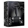 Dop Anal Vibrator Rocks-Off Petite – 7 Funcții, Discret Negru Thumb 2