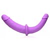 Double Charmer Silicone Double Dildo with Harness Mov Thumb 3