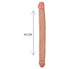 Double Dildo 18 Inch Natural Thumb 2