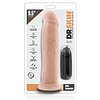 Dr. Skin Dr. Throb 9.5inch Vibrating Penis Natural Thumb 3