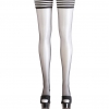 Dresuri Cottelli Collection Stay-Ups Negru XS Thumb 1