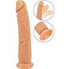 European Lover silicone — Dildo Realist 23 cm, Ventuză Thumb 1