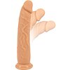 European Lover silicone — Dildo Realist 23 cm, Ventuză Thumb 6