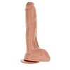 Extreme XXXL Dildo 13 Inch Natural Thumb 1