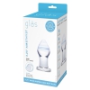 Anal Plug Amethyst Rain Glass Transparent Thumb 1