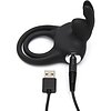 Happy Rabbit - Stimulating USB Rechargeable Rabbit Love Ring Negru Thumb 2