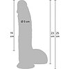 Hidden Desire Dildo Realist 23cm Thumb 8