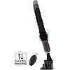 Hidden Desire Vibrator Anal cu Împingere Negru