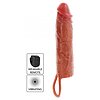 Hydrated Skin Penis Silicone Sleeve Vibrating 20 cm Natural Thumb 1