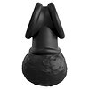 Inel cu Testicule The Crown Jewels Negru Thumb 5
