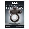 Inel cu Vibrații Fantasy C-Ringz Silicon Negru Thumb 2