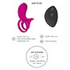 Inel Dublă Stimulare Couples Stimulator Ring Fuchsia Thumb 4