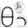 Inel Penis Beaded Dual Silicone Maximizer Negru Thumb 2