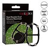 Inel Penis Beaded Dual Silicone Maximizer Negru Thumb 3