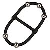 Inel Penis Beaded Dual Silicone Maximizer Negru Thumb 4